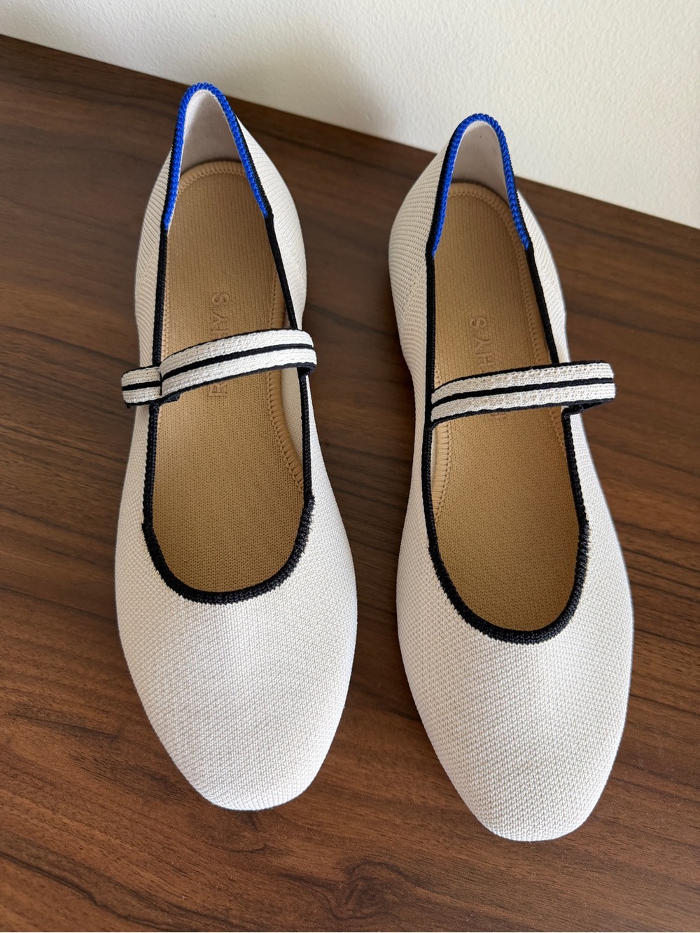Rothy’s The Square Mary Jane Gardenia Knit Flats Women’s 8.5 - Picture 3 of 14